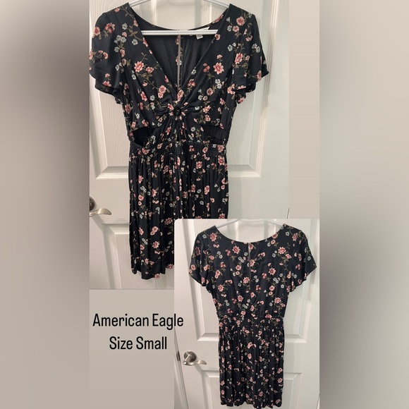 American Eagle Dress Size Small, cut-outs at waist - Picture 1 of 1